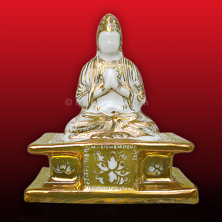 Phật toạ thiền mini Hoàng Kim